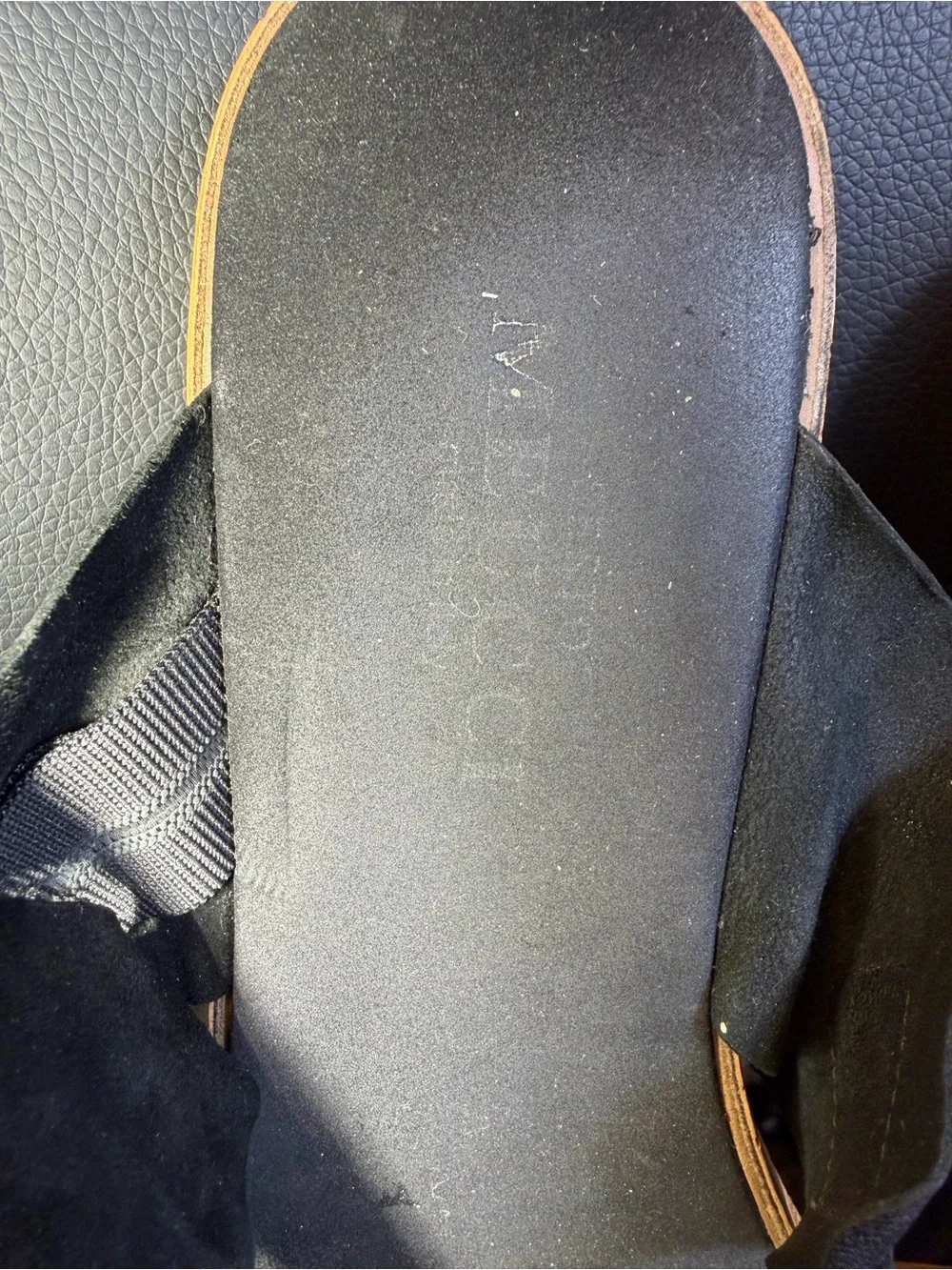 Sesto Meucci Black Leather Sylke Cross Strap Wedge Sandal 8.5 W Sale Italy Made